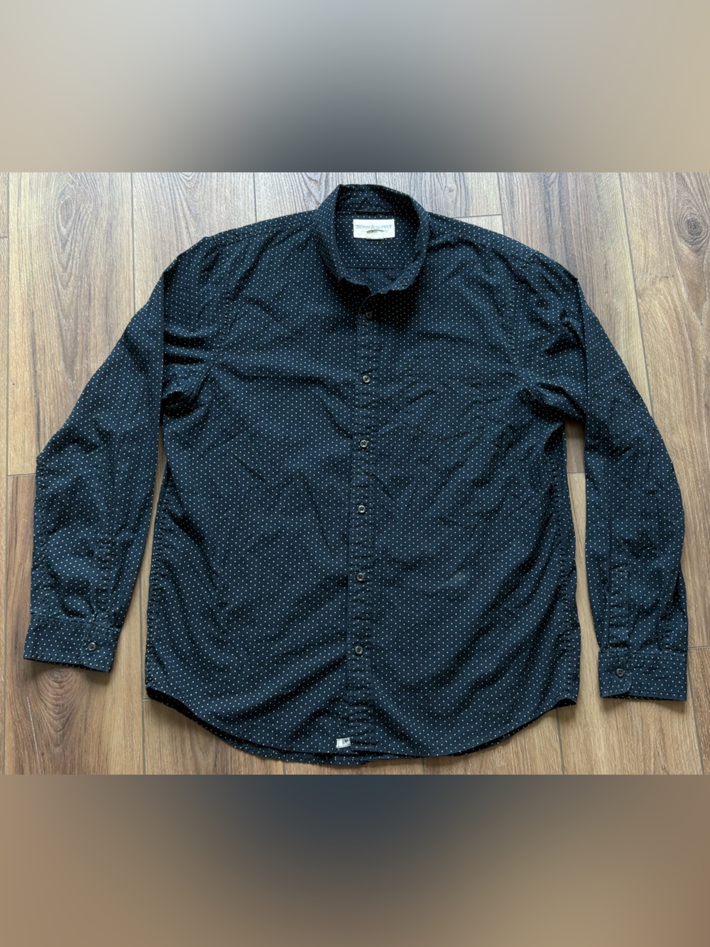 Ralph Lauren Denim & Supply Men’s Button Up Shirt Sz Xl Polka Dot Americana